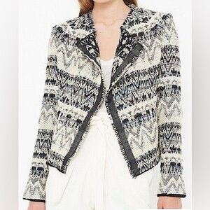 IRO | Kroe Tweed Chevron Jacket